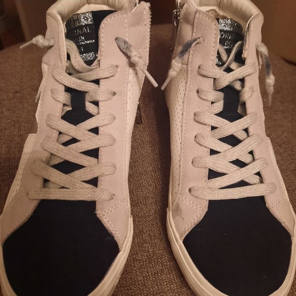 Vintage Havana limitless silver mid sneakers, size 8.5 - Picture 3 of 8